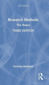 Enlarge image Cover: Research Methods - Routledge