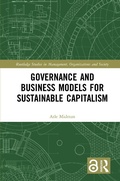 Cover: Governance and Business Models for Sustainable Capitalism - Routledge