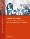 Cover: Design for Impact - World Bank Publications