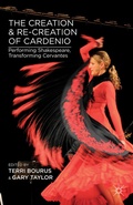 Cover: The Creation and Re-Creation of Cardenio - Palgrave MacMillan
