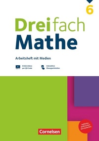 Abbildung von: Dreifach Mathe - Zu allen Ausgaben - 6. Schuljahr - Cornelsen Verlag