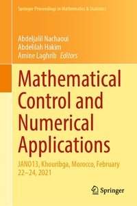 Abbildung von: Mathematical Control and Numerical Applications - Springer