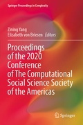 Cover: Proceedings of the 2020 Conference of The Computational Social Science Society of the Americas - Springer
