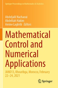 Abbildung von: Mathematical Control and Numerical Applications - Springer
