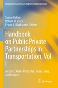 Cover: Handbook on Public Private Partnerships in Transportation, Vol I - Springer