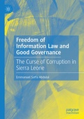 Cover: Freedom of Information Law and Good Governance - Palgrave Macmillan