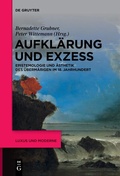 Cover: Aufkl&auml;rung und Exzess - De Gruyter