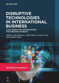 Cover: Disruptive Technologies in International Business - De Gruyter