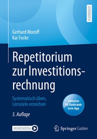 Abbildung von: Repetitorium zur Investitionsrechnung - Springer Gabler
