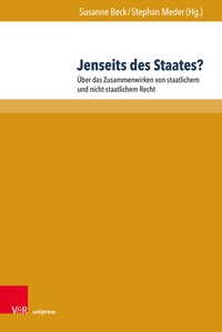 Abbildung von: Jenseits des Staates? - Brill Deutschland