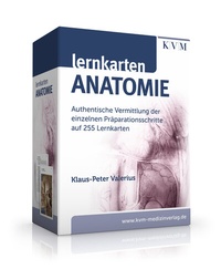 Abbildung von: Lernkarten Anatomie - KVM - Der Medizinverlag