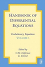 Cover: Handbook of Differential Equations: Evolutionary Equations - Elsevier