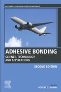 Cover: Adhesive Bonding - Woodhead Publishing