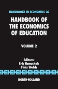Cover: Handbook of the Economics of Education - North-Holland
