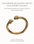 Cover: The Gordion Excavations, 1950-1973 - University Museum Publications