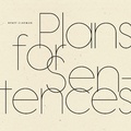 Cover: Plans for Sentences - Wave Books