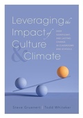 Cover: Leveraging the Impact of Culture and Climate - Solution Tree