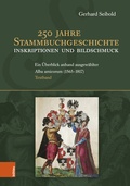 Cover: 250 Jahre Stammbuchgeschichte. Inskriptionen und Bildschmuck - B&ouml;hlau
