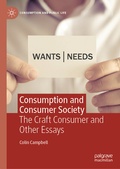 Cover: Consumption and Consumer Society - Palgrave Macmillan