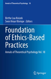 Enlarge image Cover: Foundation of Ethics-Based Practices - Springer