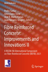 Enlarge image Cover: Fibre Reinforced Concrete: Improvements and Innovations II - Springer