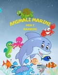 Cover: Libro da Colorare Animali Marini - Sustar Adrian