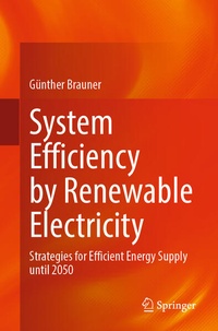 Enlarge image Cover: System Efficiency by Renewable Electricity - Springer
