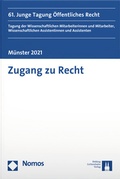 Cover: Zugang zu Recht - Helbing & Lichtenhahn