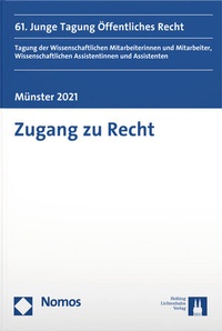 Enlarge image Cover: Zugang zu Recht - Helbing & Lichtenhahn