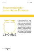 Cover: Frauenwahlrecht - umstrittenes Erinnern - V&R unipress