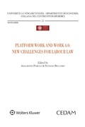 Cover: Platform work and work 4.0 - Cedam