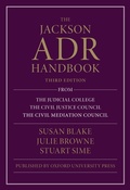 Abbildung von: The Jackson ADR Handbook - Oxford University Press