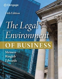 Enlarge image Cover: The Legal Environment of Business - South-Western College Publishing