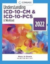 Enlarge image Cover: Understanding ICD-10-CM and ICD-10-PCS: A Worktext, 2022 Edition - Delmar Cengage Learning