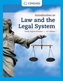 Cover: Introduction to Law and the Legal System - Wadsworth Publishing Co Inc