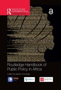 Cover: Routledge Handbook of Public Policy in Africa - Routledge