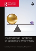 Cover: The Routledge Handbook of Taxation and Philanthropy - Routledge