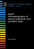 Cover: Liquid Chromatography of Natural Pigments and Synthetic Dyes: Volume 71 - Elsevier