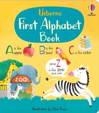 Enlarge image Cover: First Alphabet Book - Usborne Publishing Ltd