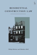 Cover: Residential Construction Law - Hart Publishing