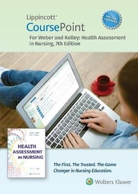 Enlarge image Cover: Lippincott CoursePoint Enhanced for Weber's Health Assessment in Nursing - WOLTERS KLUWER HEALTH