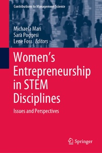 Abbildung von: Women's Entrepreneurship in STEM Disciplines - Springer