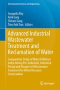 Cover: Advanced Industrial Wastewater Treatment and Reclamation of Water - Springer