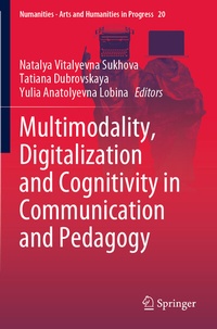 Abbildung von: Multimodality, Digitalization and Cognitivity in Communication and Pedagogy - Springer