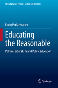 Enlarge image Cover: Educating the Reasonable - Springer