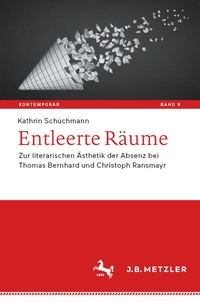 Enlarge image Cover: Entleerte Räume - J.B. Metzler