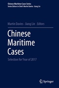 Cover: Chinese Maritime Cases - Springer