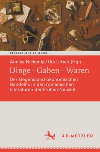 Abbildung von: Dinge - Gaben - Waren - J.B. Metzler