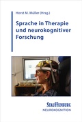 Cover: Sprache in Therapie und neurokognitiver Forschung - Stauffenburg