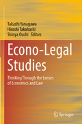 Cover: Econo-Legal Studies - Springer